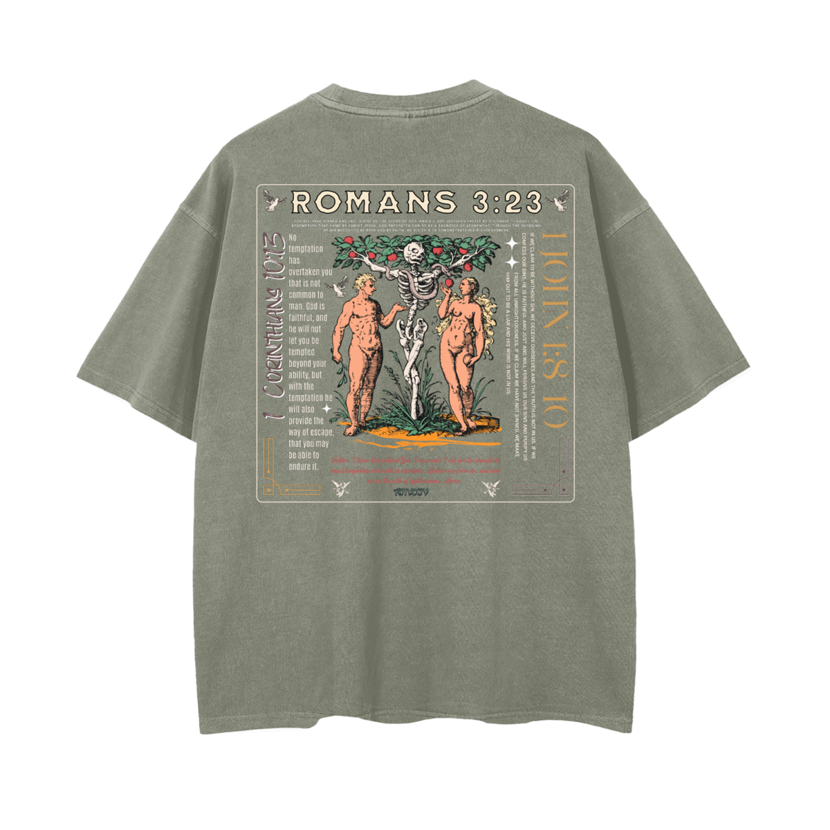 SIN - Washed DST-Shirt