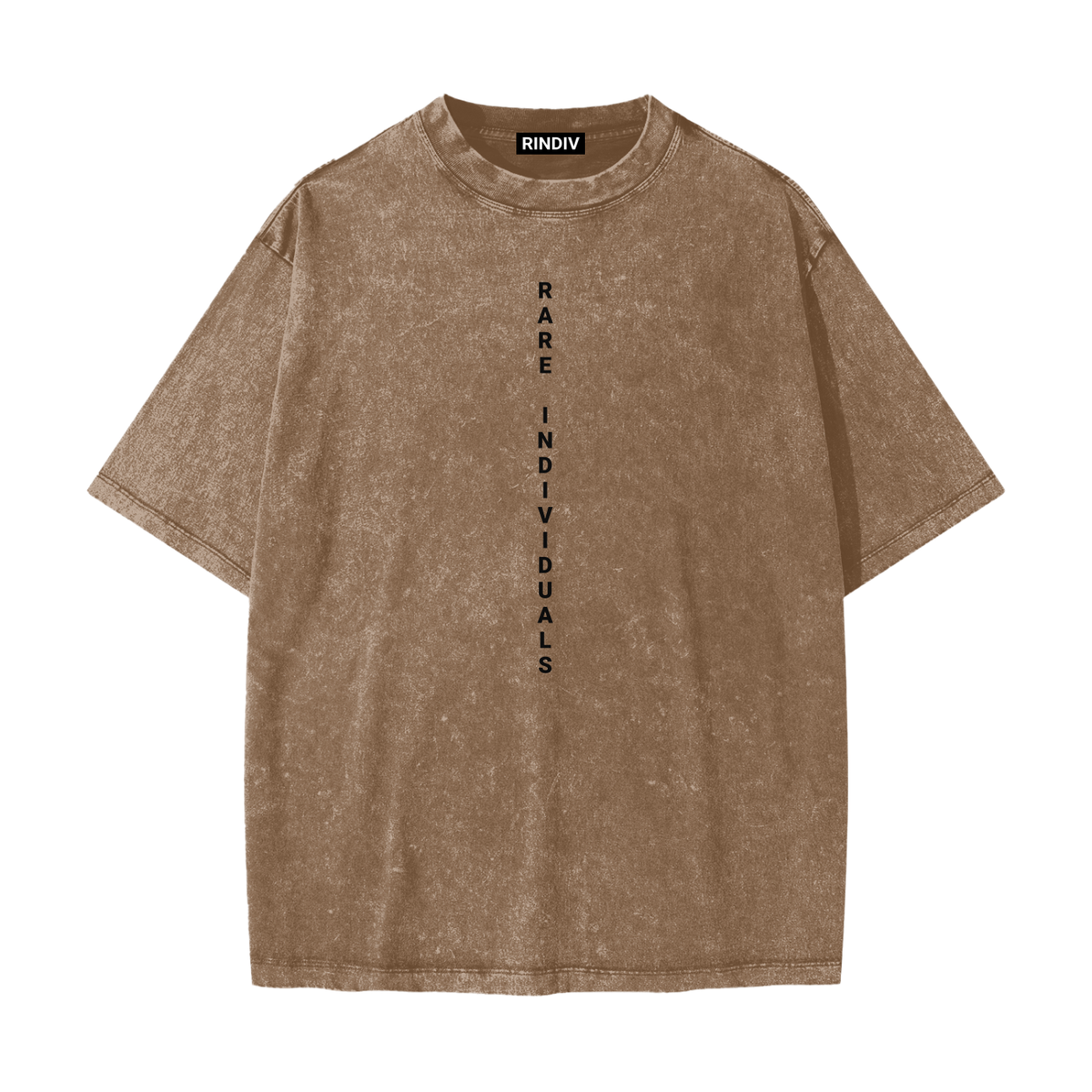 SIN - Streetwear American Vintage Waxed Dyed Washed  Heavyweight 100% Cotton T-Shirt