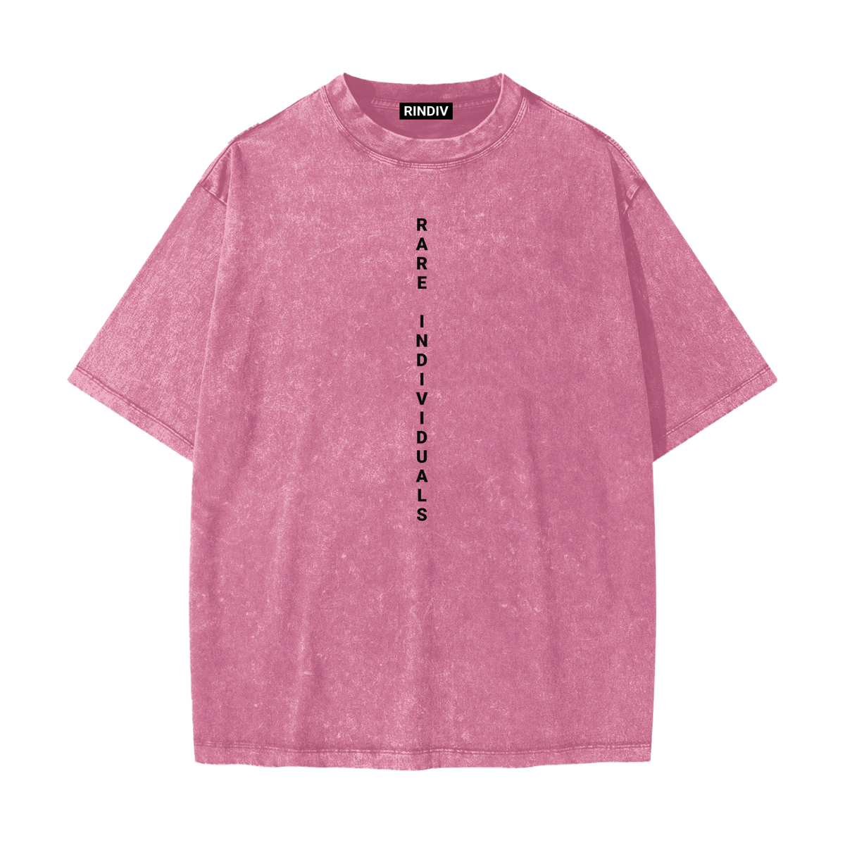 SIN - Streetwear American Vintage Waxed Dyed Washed  Heavyweight 100% Cotton T-Shirt