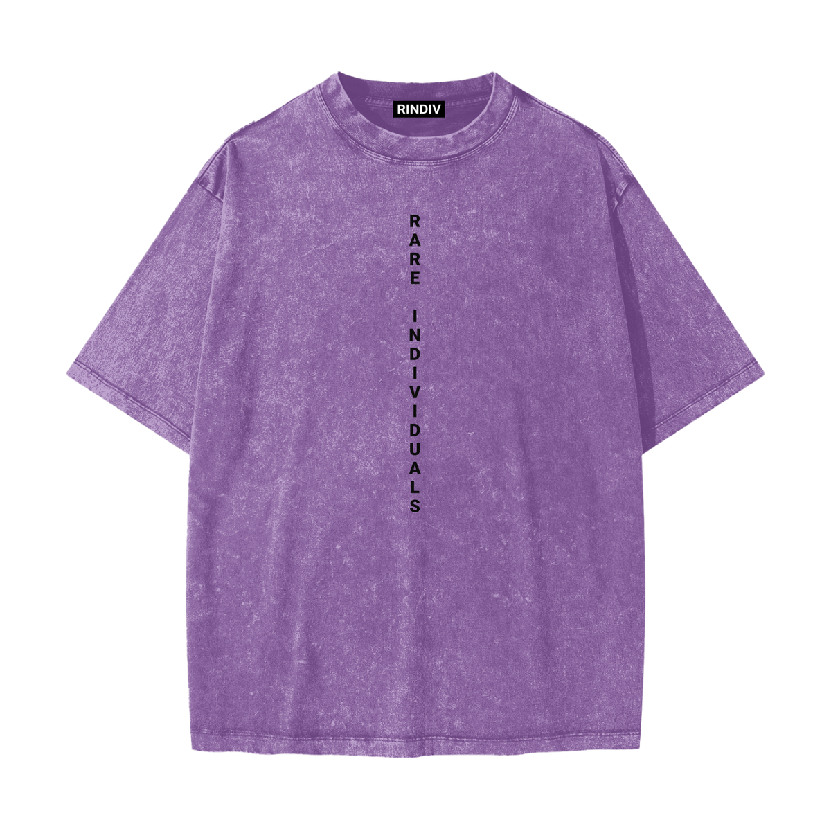 SIN - Streetwear American Vintage Waxed Dyed Washed  Heavyweight 100% Cotton T-Shirt