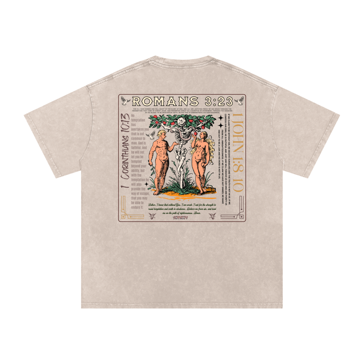 SIN - Acid Wash T-Shirt